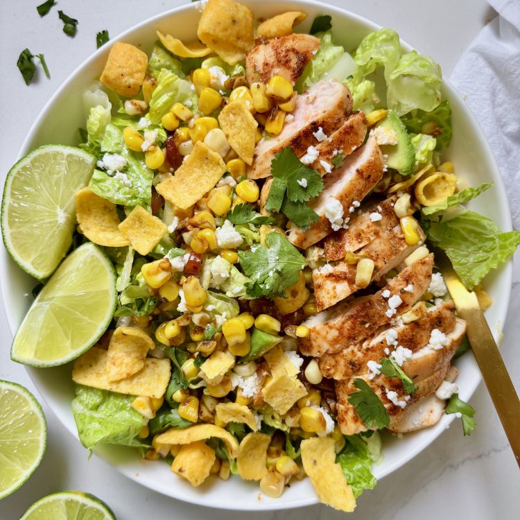 Buttery Corn and Chicken Salad