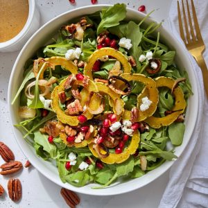 With Maple Brown Butter Dressing