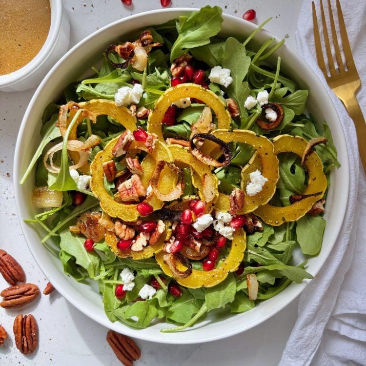 With Maple Brown Butter Dressing
