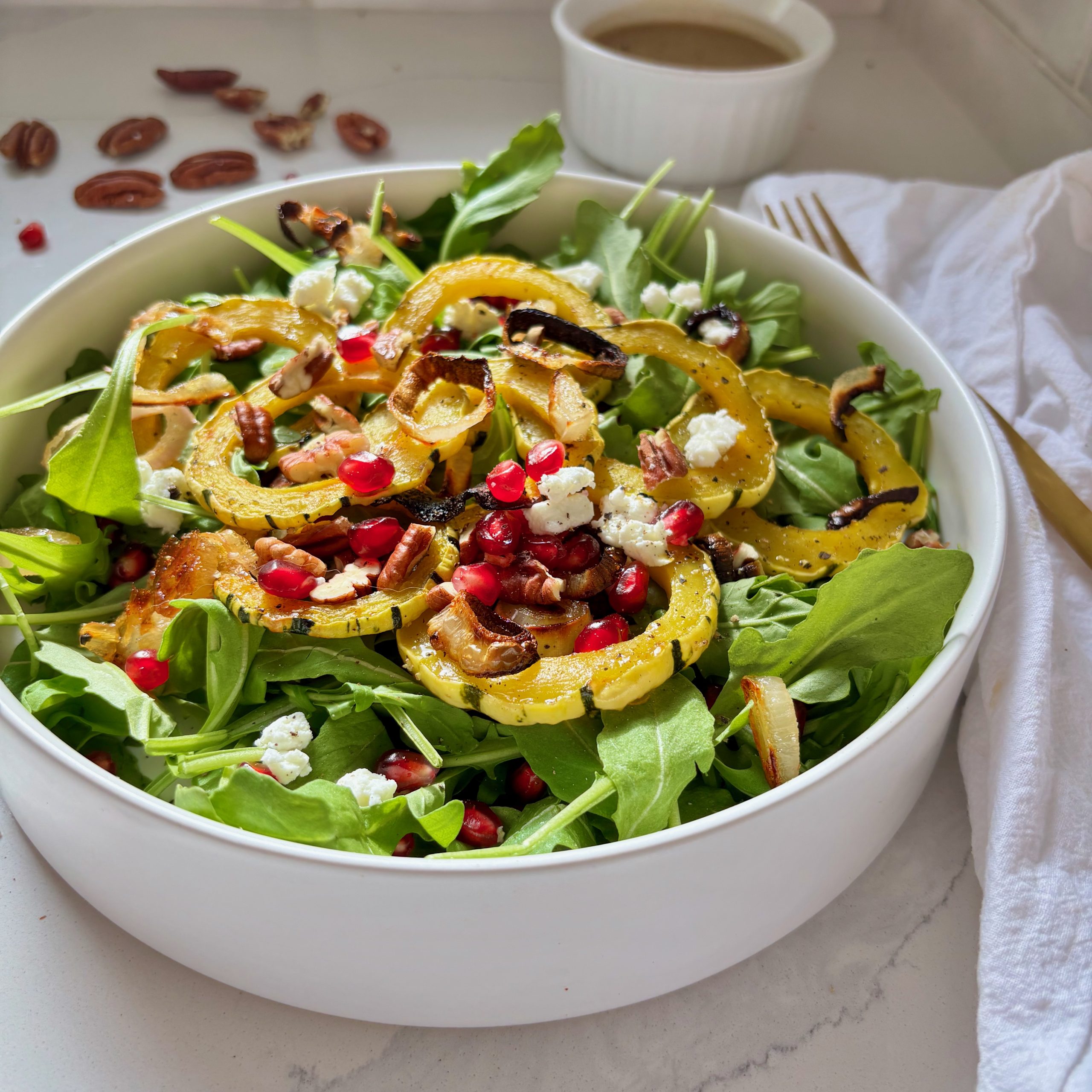 With Maple Brown Butter Dressing