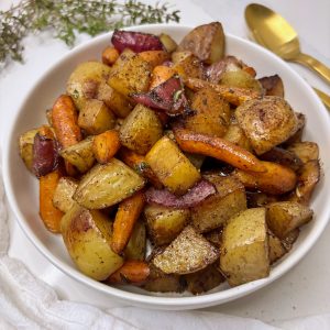 Balsamic Roasted Fall Vegetables