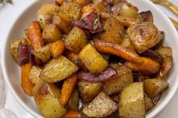 Balsamic Roasted Fall Vegetables