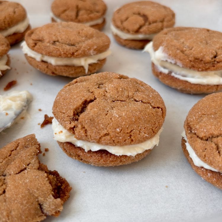 Chewy Ginger Creams