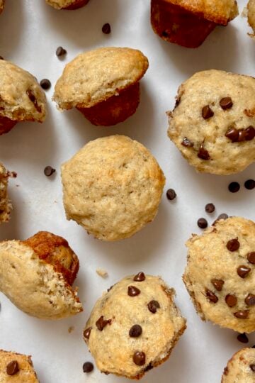 Mini Banana Bread Muffins