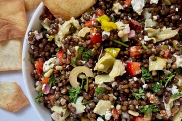 Mediterranean Marinated Lentil Jars